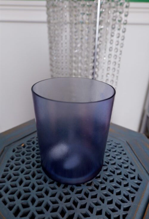 6" A-40 Advanced Selenite, Violet Aura Gold