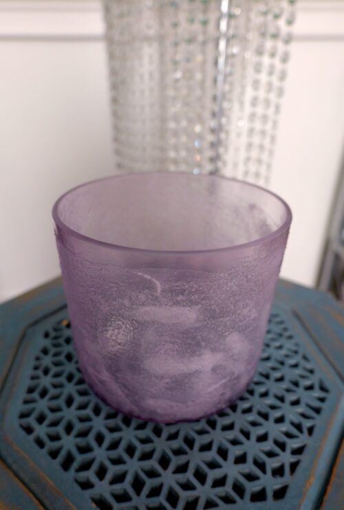 7" A#-50 Lemurian Seed, Lavender Aura Gold