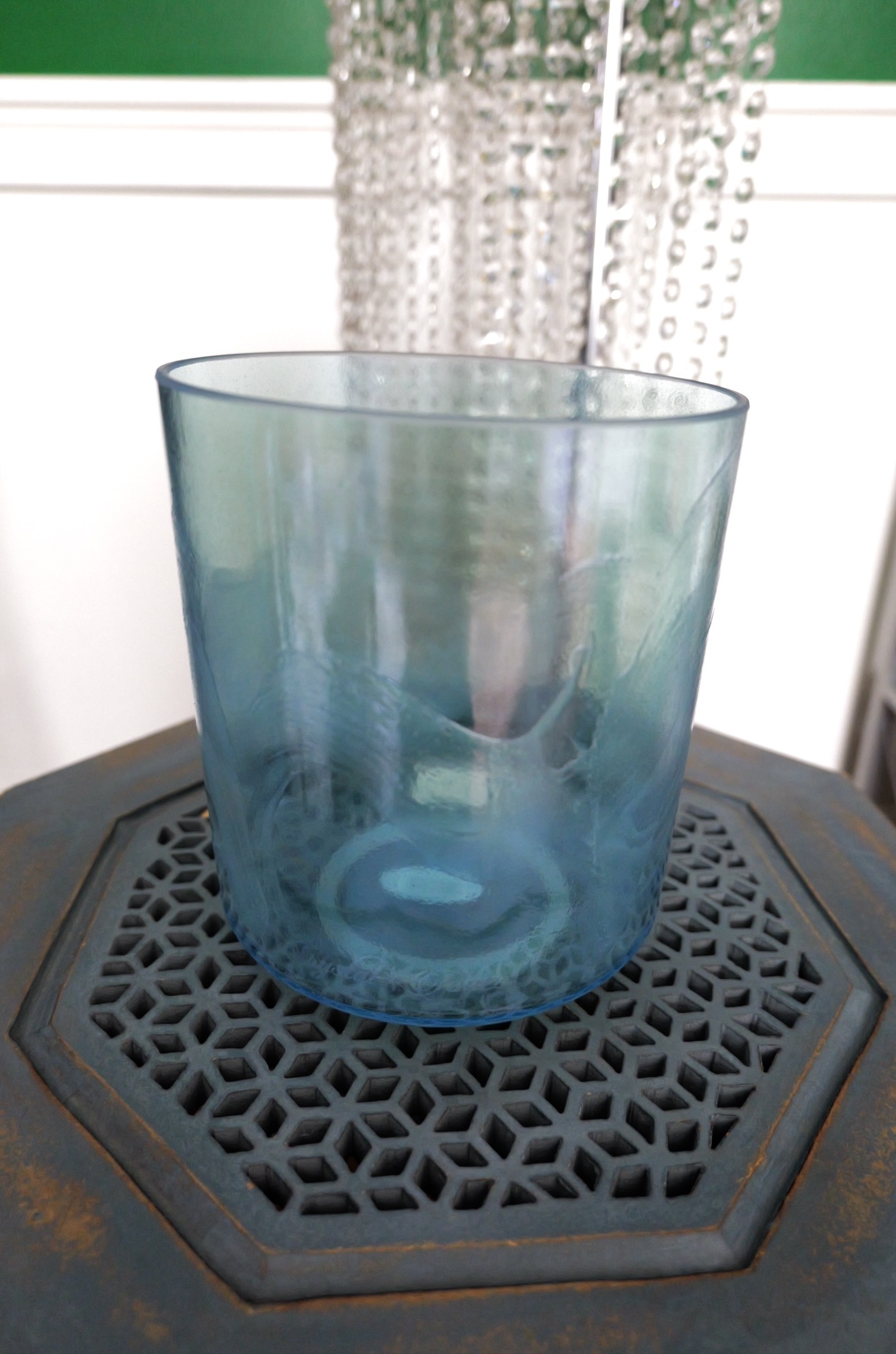7" F+40 Azeztulite, Aqua Aura Gold