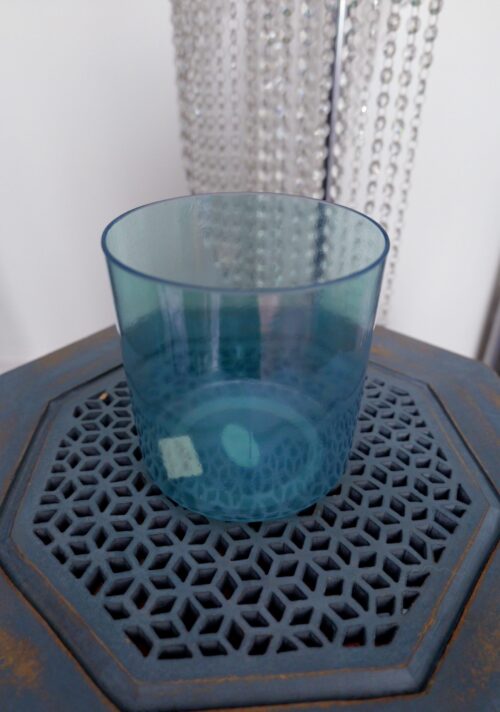 6" F#+30 Phenacite, Aqua Aura Gold