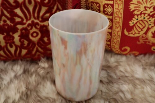 6" F#-35 Mt Shasta Serpentine, Sedona Red Rock, Platinum Tall