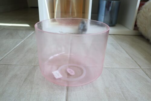9" A#+50 Pink Aura Gold Morph