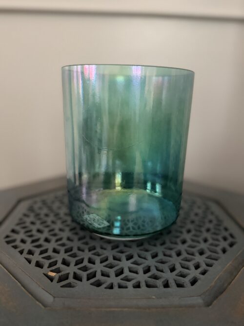 6" G#+30 Apophyllite, Aqua Aura Gold, Platinum Inside