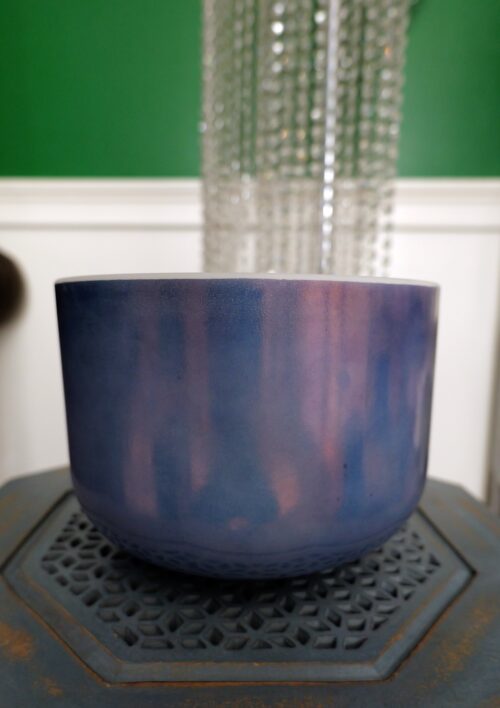 10" A#+40 Violet Ocean Gold, Frosted (Inside)